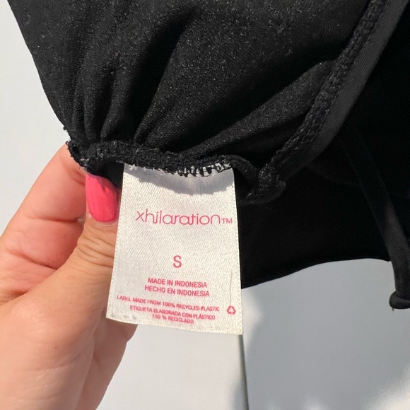 Black flows bikini top - Picture 3 of 3